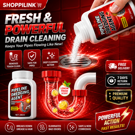 Buy 1 Get 1 Free 🔥 Turbo Blast Drain Cleaner Powder – Double Power Formula (PACK OF 2) Bumper Offer 60% OFF
