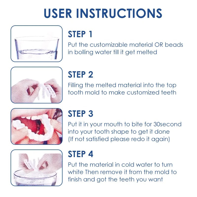 IMPORTED Snap-On Teeth Veneers